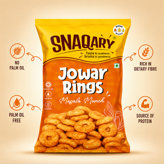 Jowar Rings - Masala Munch (Pack of 6)
